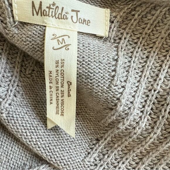 Matilda Jane Dream Chasers Lets Getaway Cardigan Cashmere Blend Cardigan Size M - Picture 16 of 16